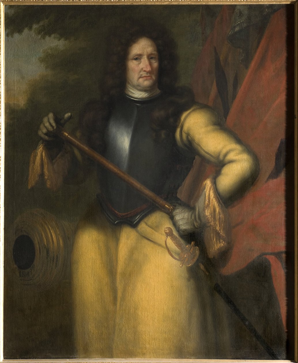 Erik Dahlbergh (1625-1703), Count, Field Marshal, Governor General, Royal Councilor by David Klöcker Ehrenstrahl
