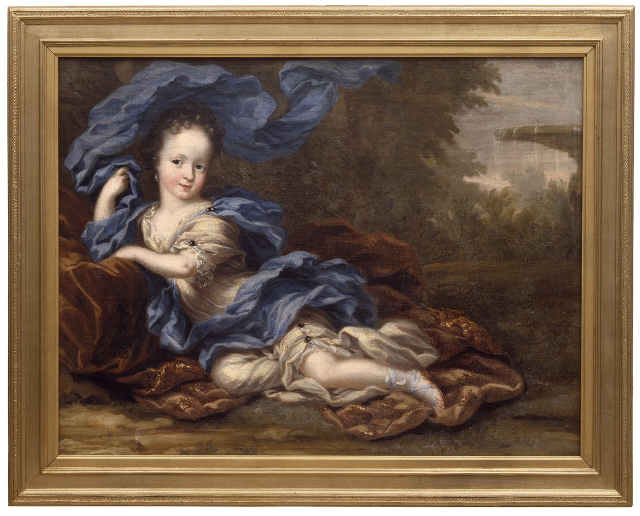 Hedvig Sofia, 1681-1708, Princess of Sweden, Duchess of Holstein-Gottorp by David Klöcker Ehrenstrahl