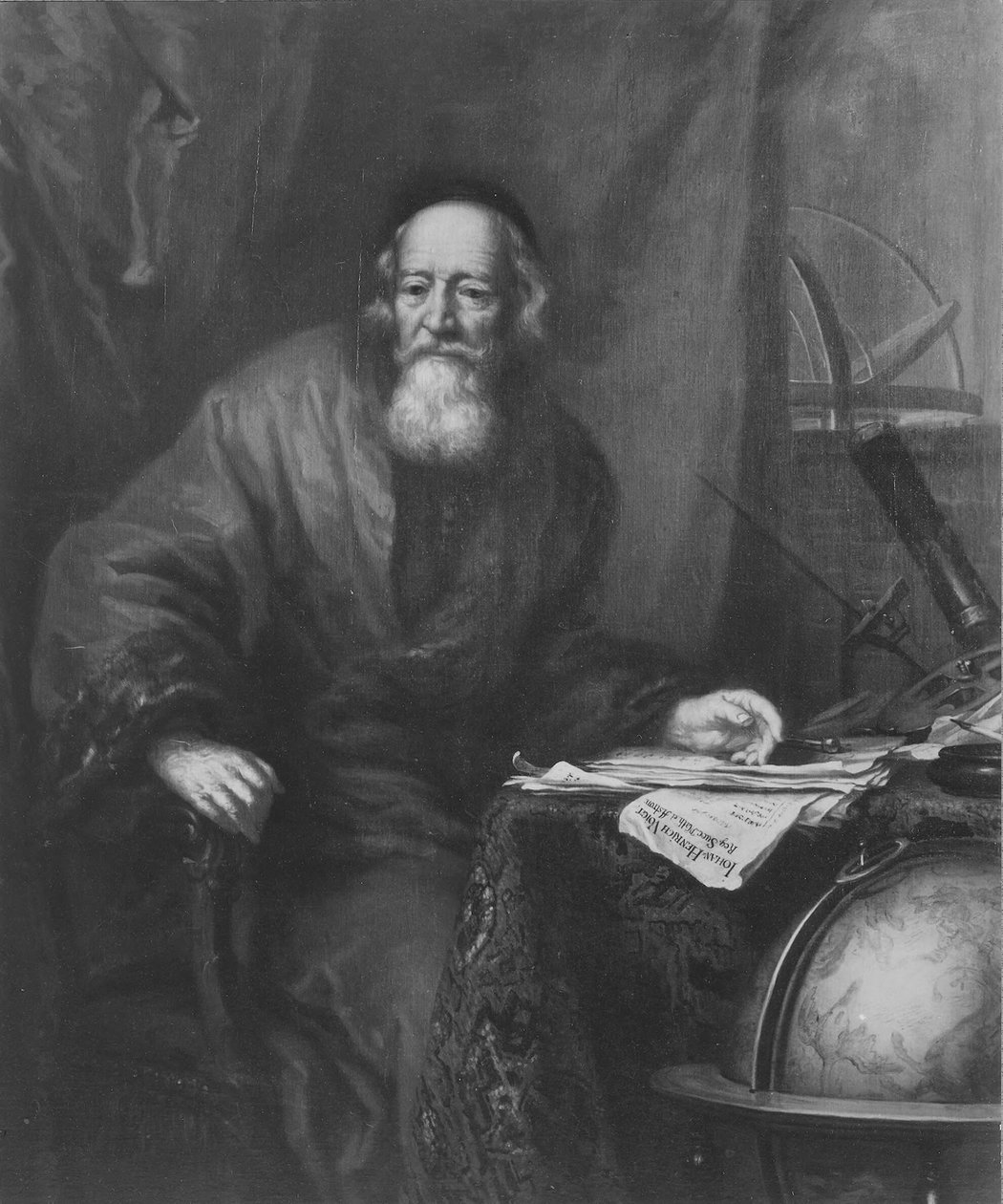 Johann Heinrich Voigt (1613-1691), Astronomer and Mathematician, 1687 by David Klöcker Ehrenstrahl
