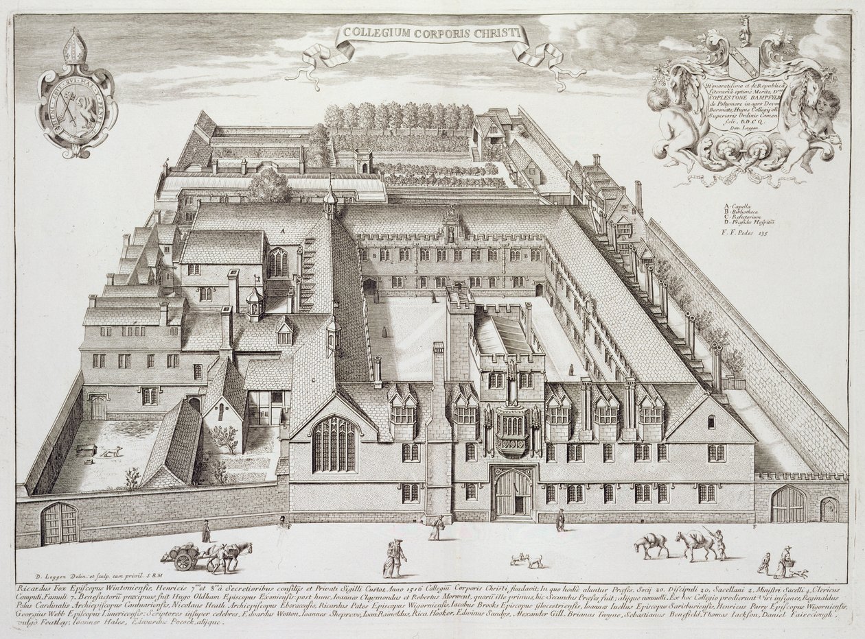 Corpus Christi College, Oxford, from 