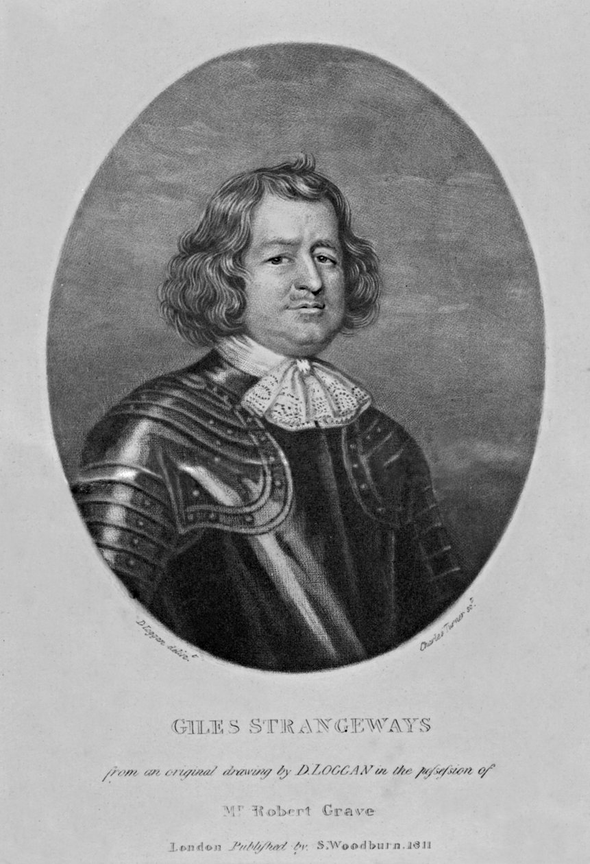 Portrait of Giles Strangeways, from 