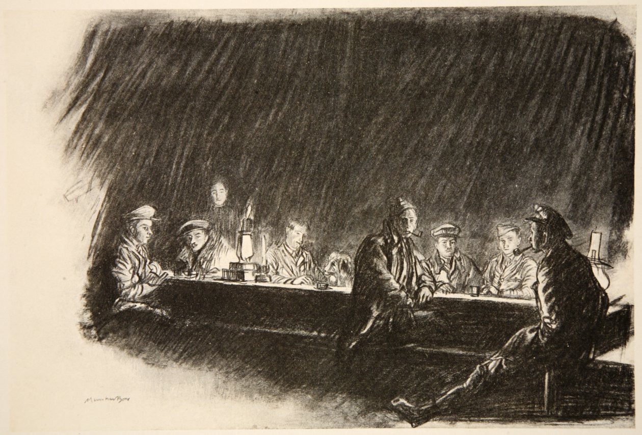 A Mess of the Royal Flying Corps, Illustration from 