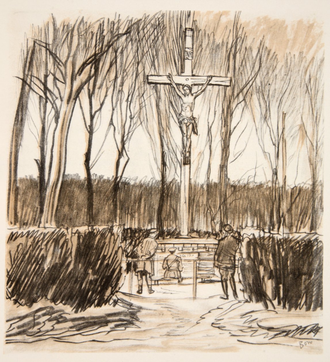 The Memorial on the field of Agincourt