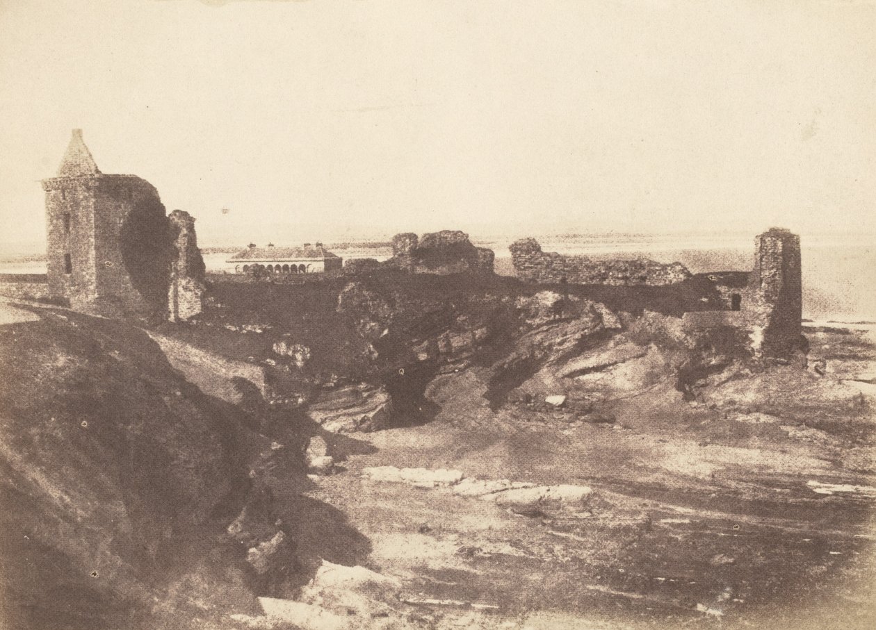 The Castle, St Andrews, 1843-1847 by David Octavius Hill
