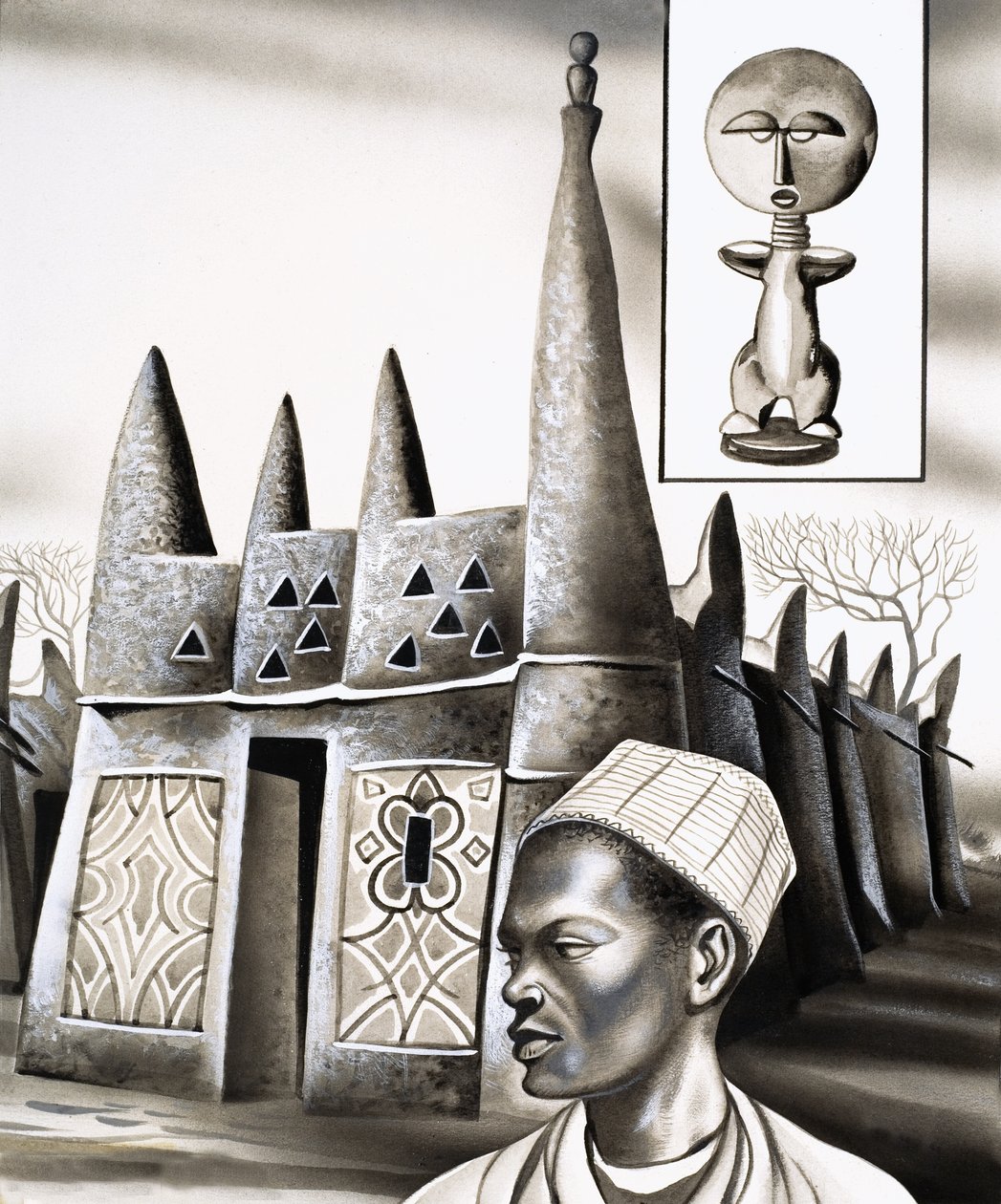 Primitive Homes: Pinnacles of Plaster by David Pratt