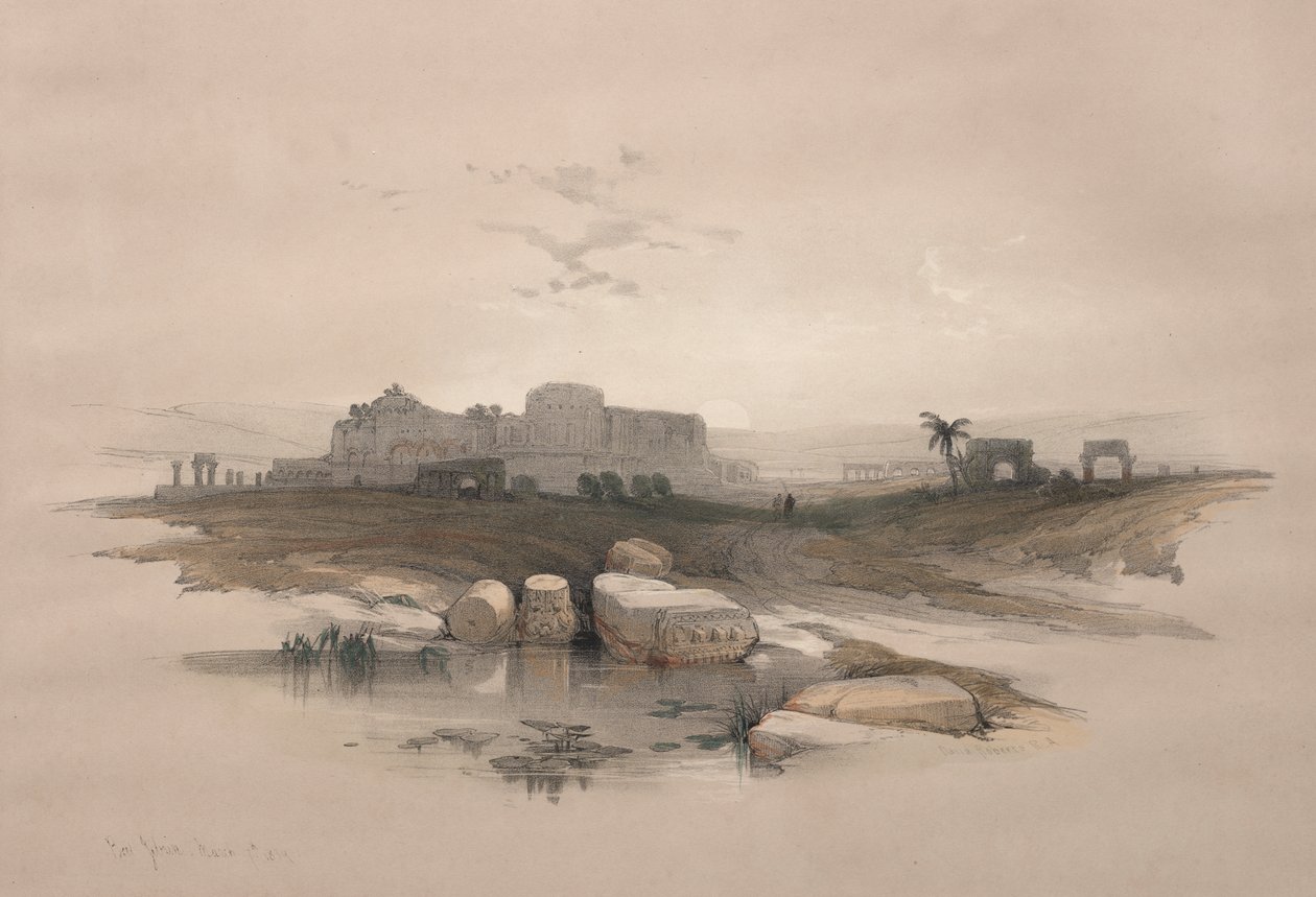 Eleutheropolis or the Modern Beit-Jibrin by David Roberts