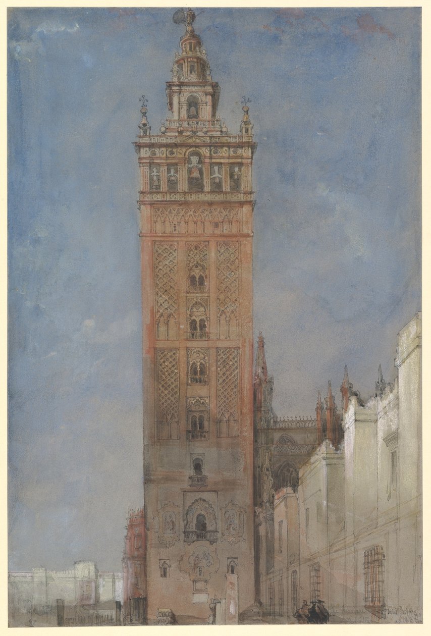 The Giralda, Seville by David Roberts