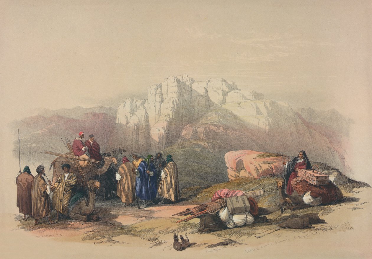 Tomb of Aaron, from 
