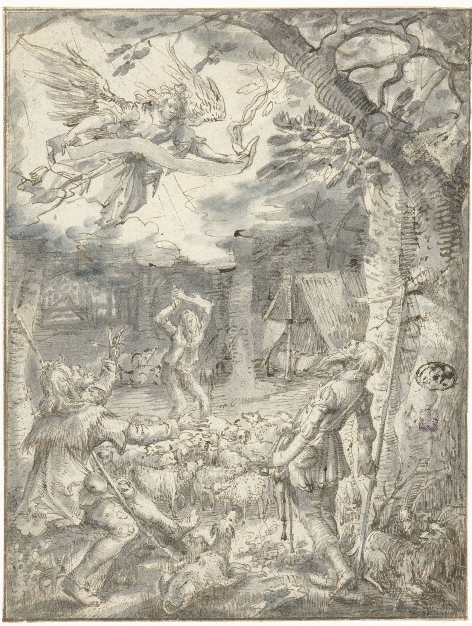 The Annunciation to the Shepherds by David Vinckboons (I)