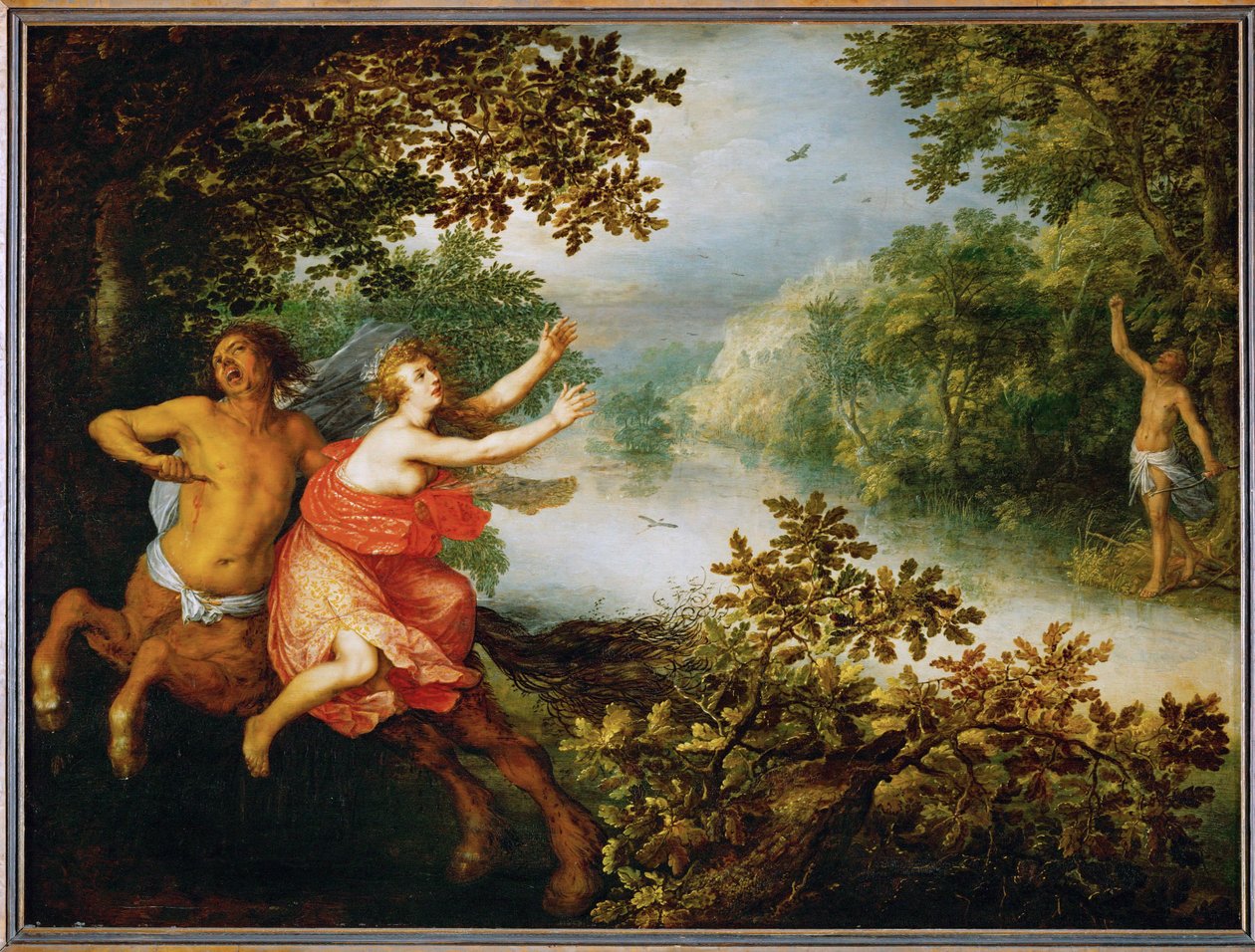 Nessus, Deianeira and Hercules by David Vinckeboons
