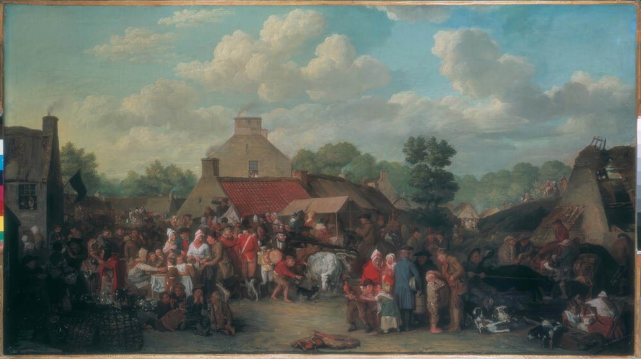 Pitlessie Fair by David Wilkie