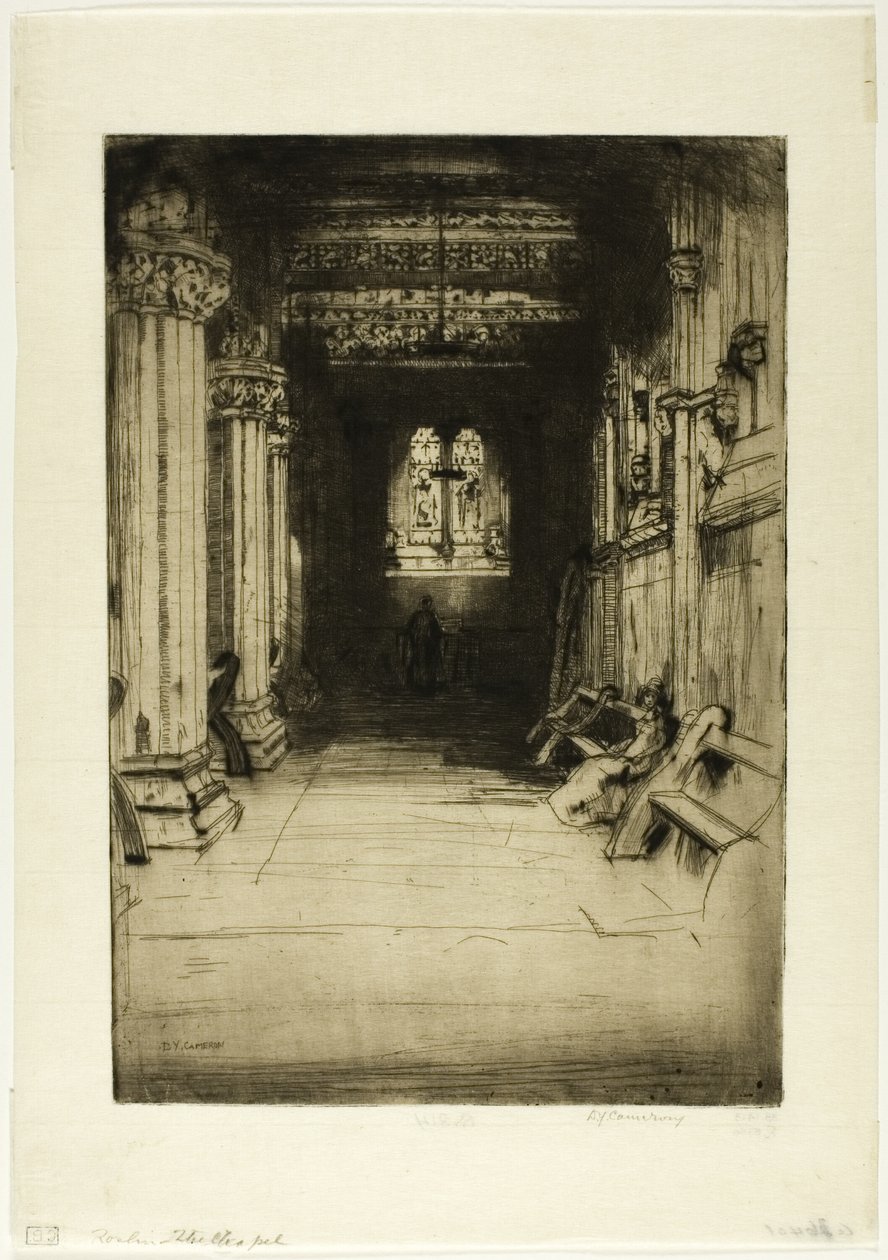 Rosslyn Chapel by David Young Cameron