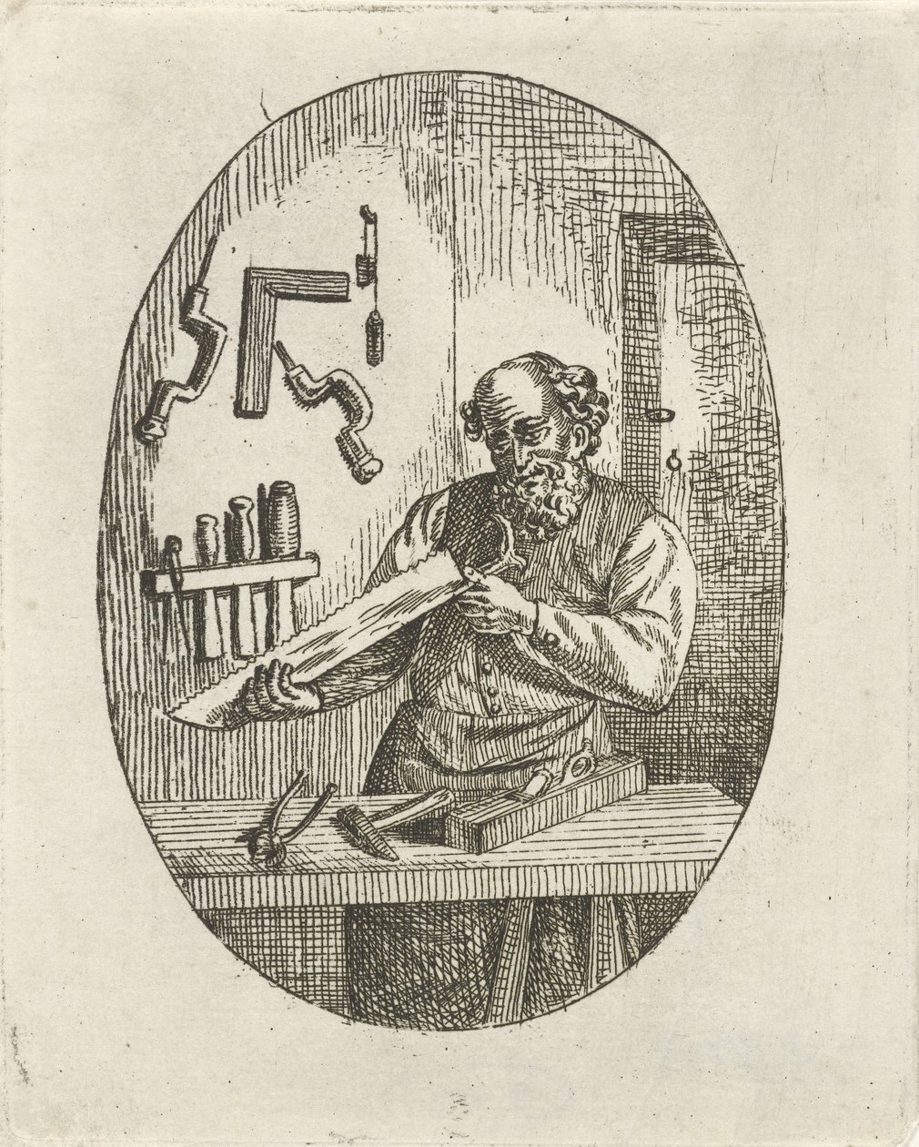 Carpenter by David van der Kellen
