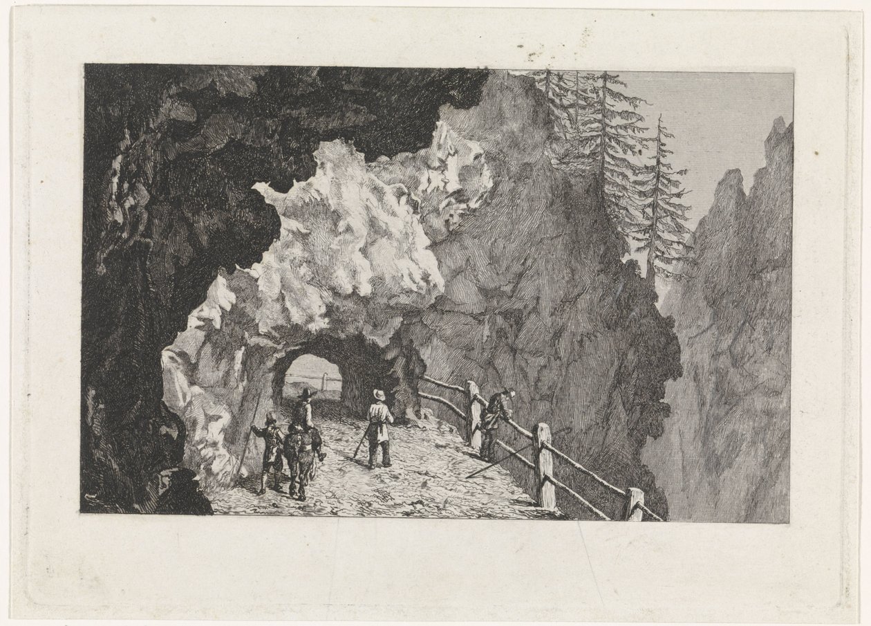 Passage in the Rocks by David van der Kellen