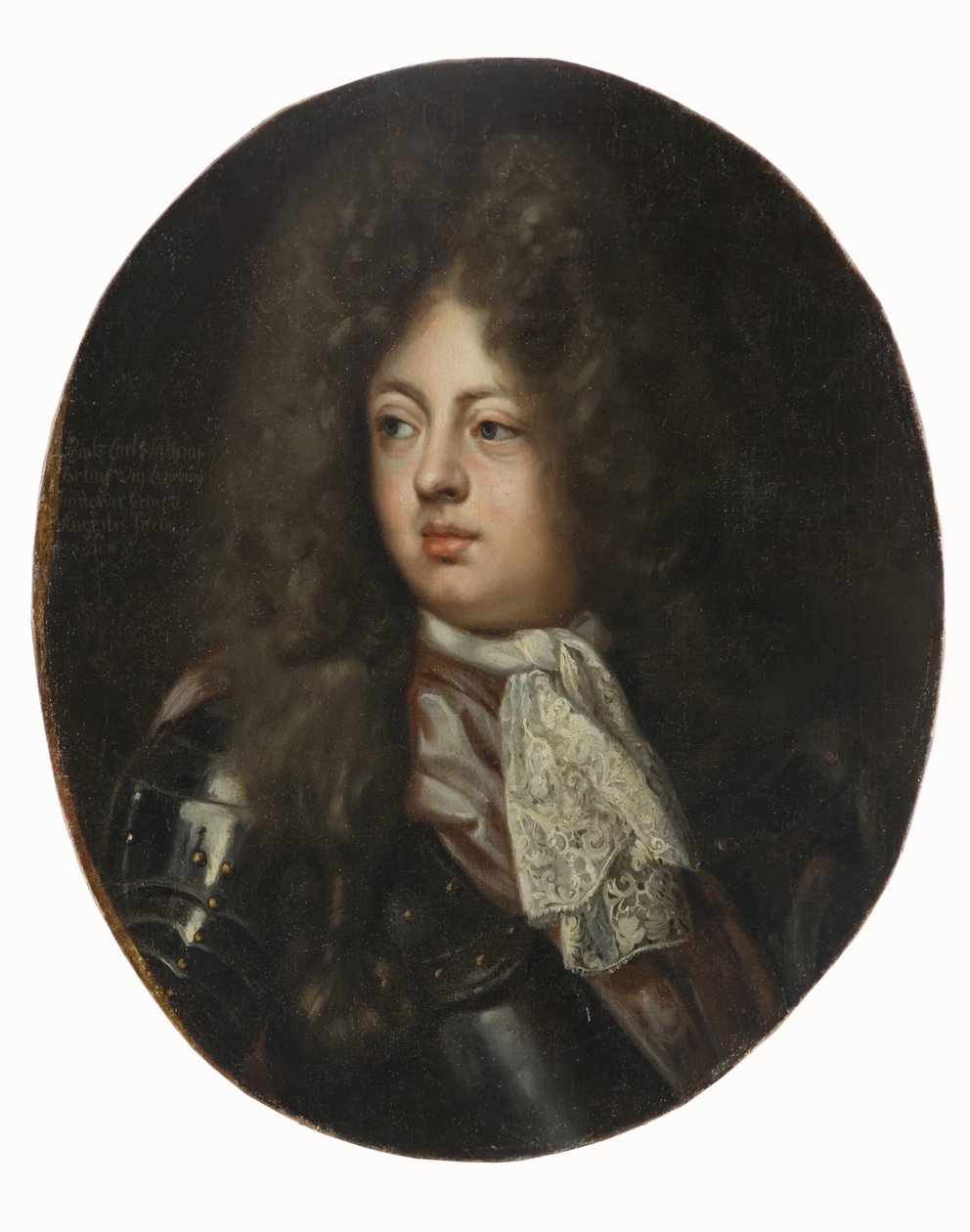 Portrait of Charles Philipp (1669-1690), Prince of Brunswick-Lueneburg by David von Krafft