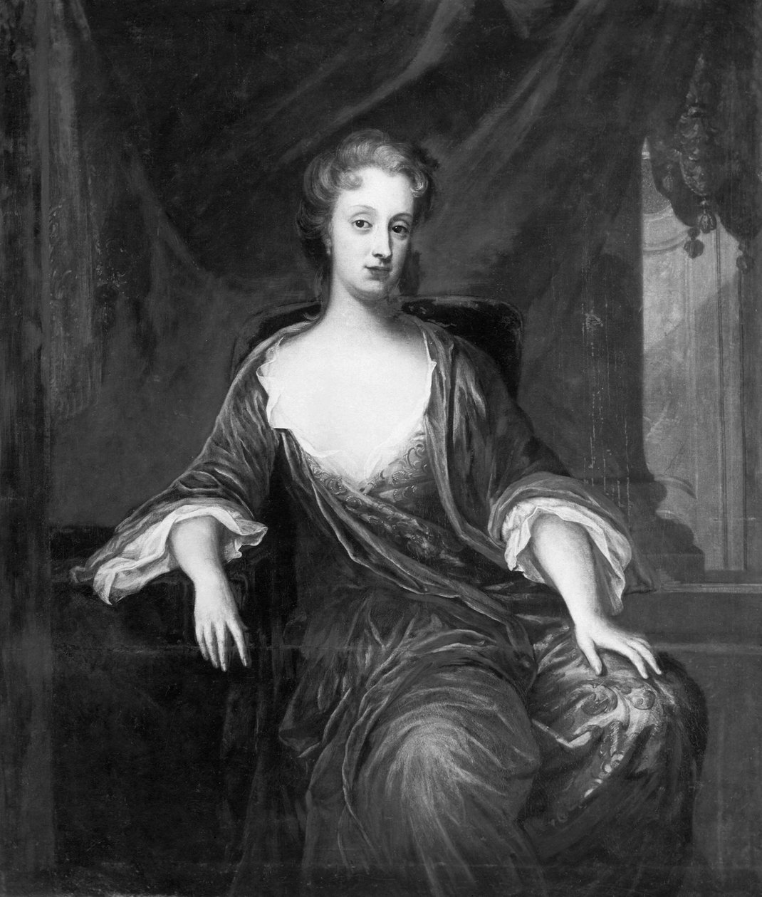 Unknown Woman, Possibly Hedvig Sofia of Sweden by David von Krafft