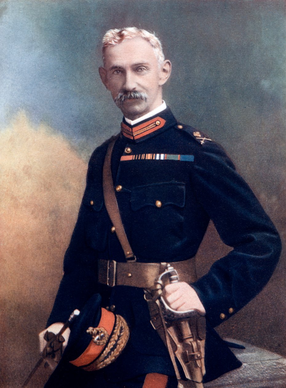 Major-General G Barton, commanding the 6th Infantry Brigade, 1902 by Debenham and Smith