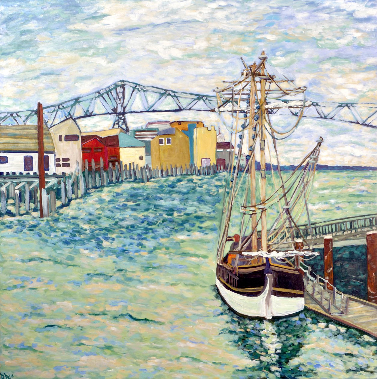 Astoria Boat by Deborah Eve Alastra