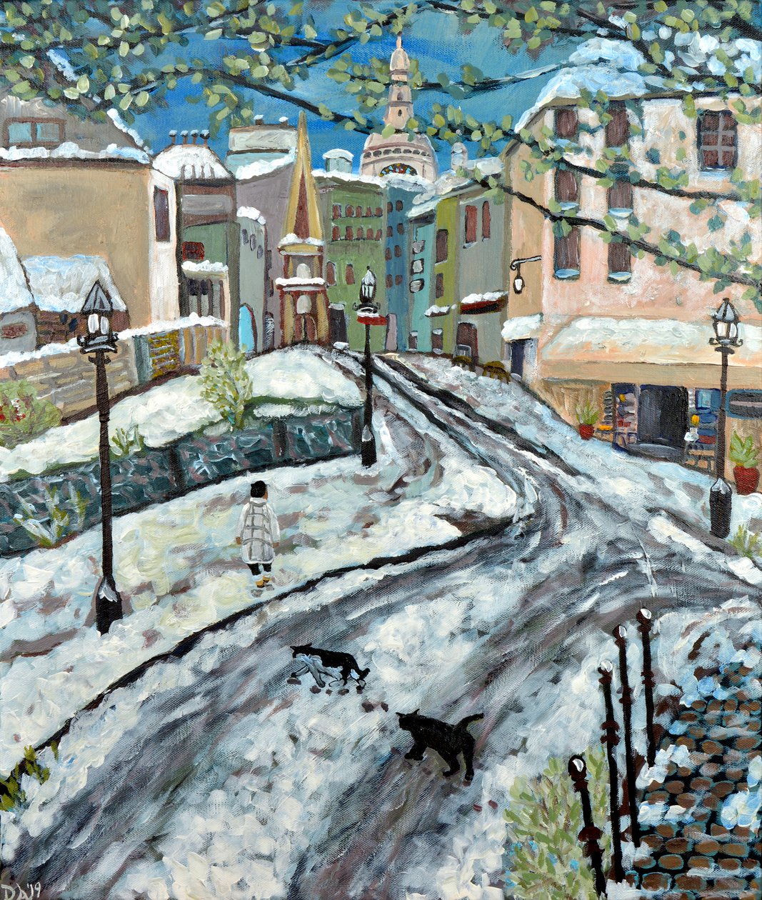 Early Snow, 2020 by Deborah Eve Alastra