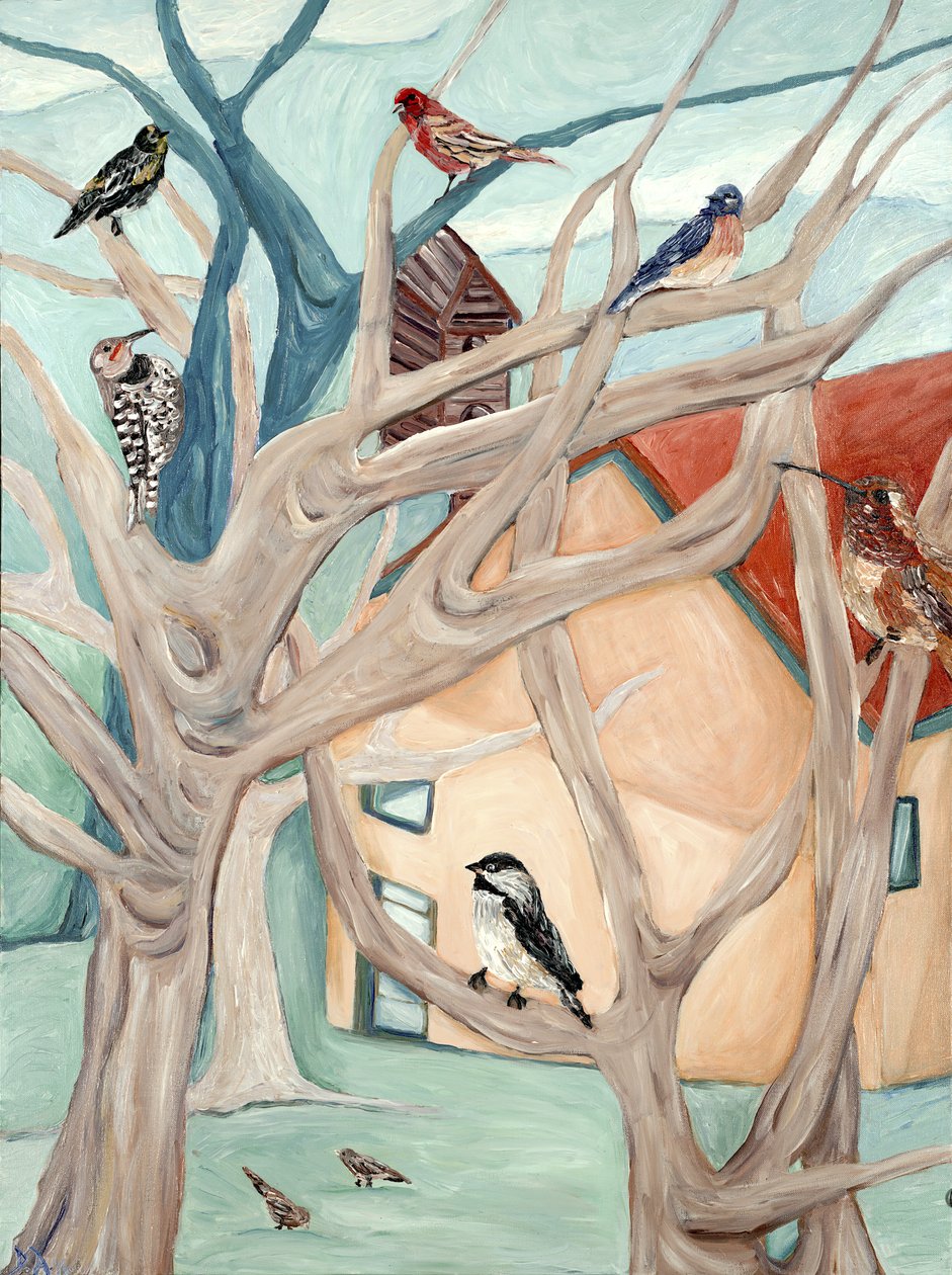 Peach House, 2015 by Deborah Eve Alastra
