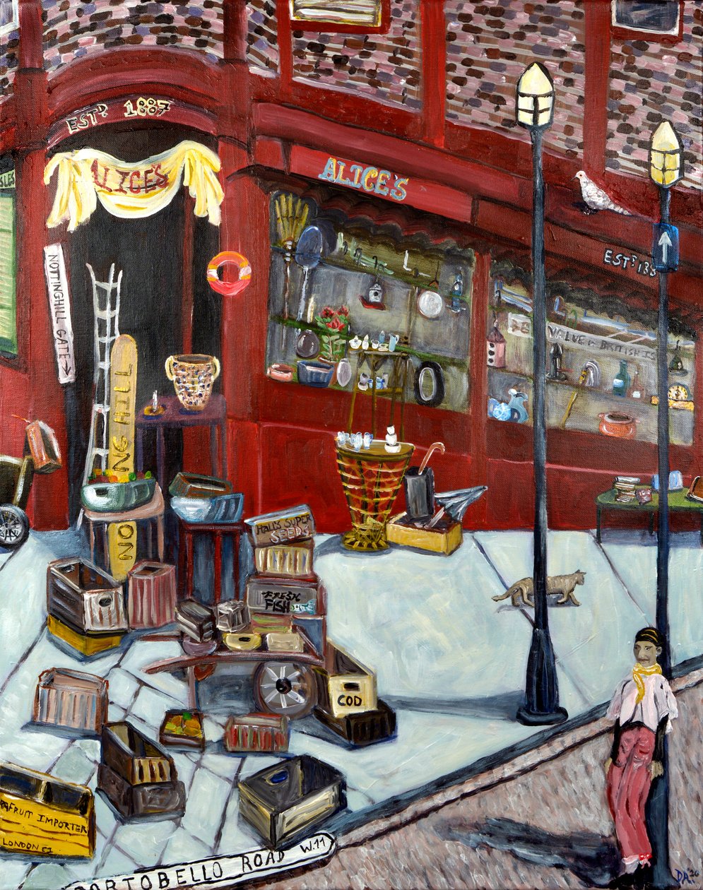Portobello Road, 2020 by Deborah Eve Alastra