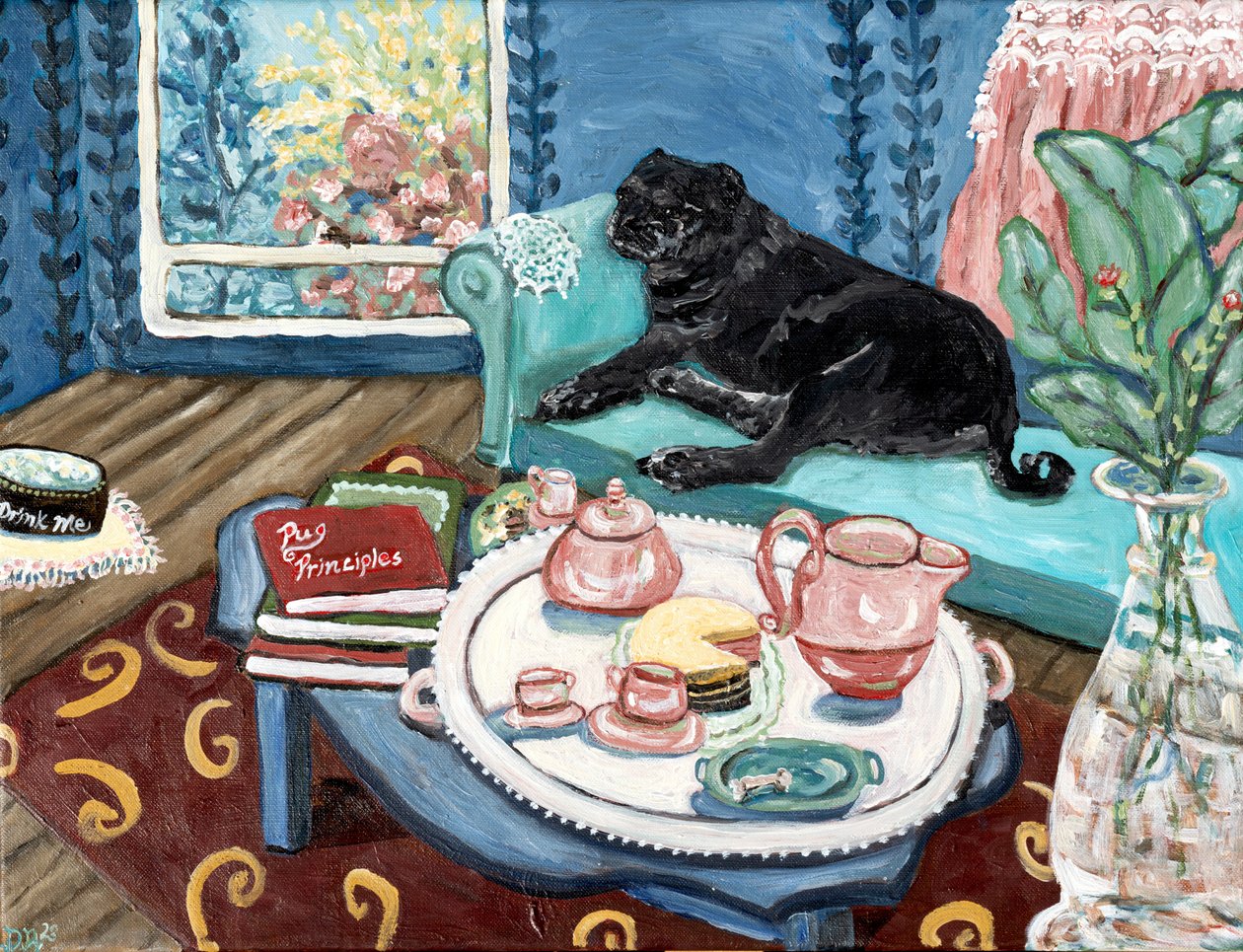 Pug Principles, 2024 by Deborah Eve Alastra