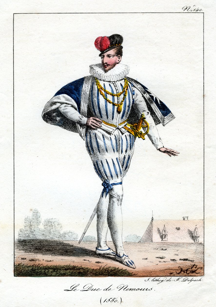 Jacques de Savoie, 2nd Duke of Nemours by Delpech