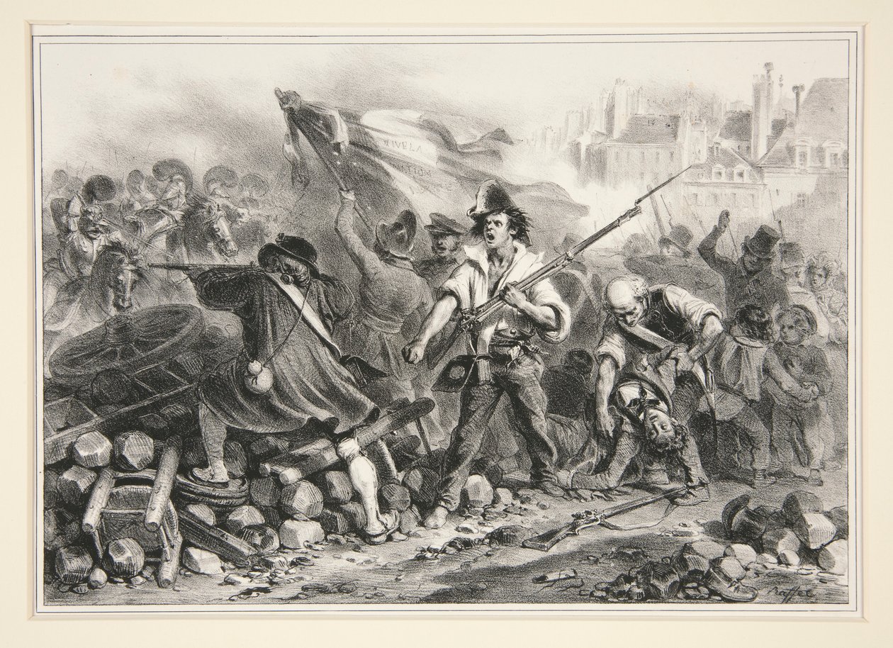 Died for Liberty by Denis-Auguste-Marie Raffet
