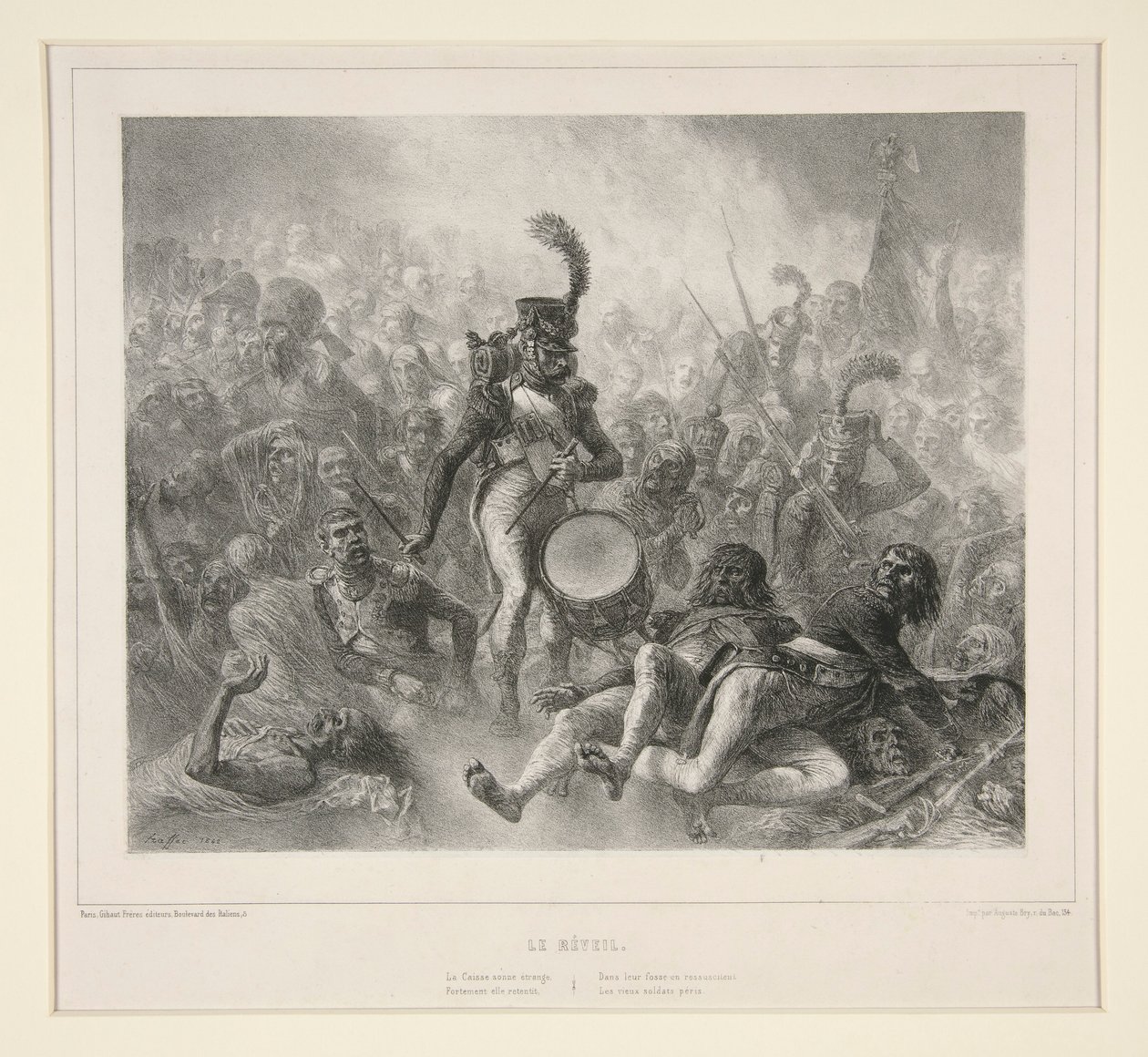 The Awakening by Denis-Auguste-Marie Raffet: Fine art print