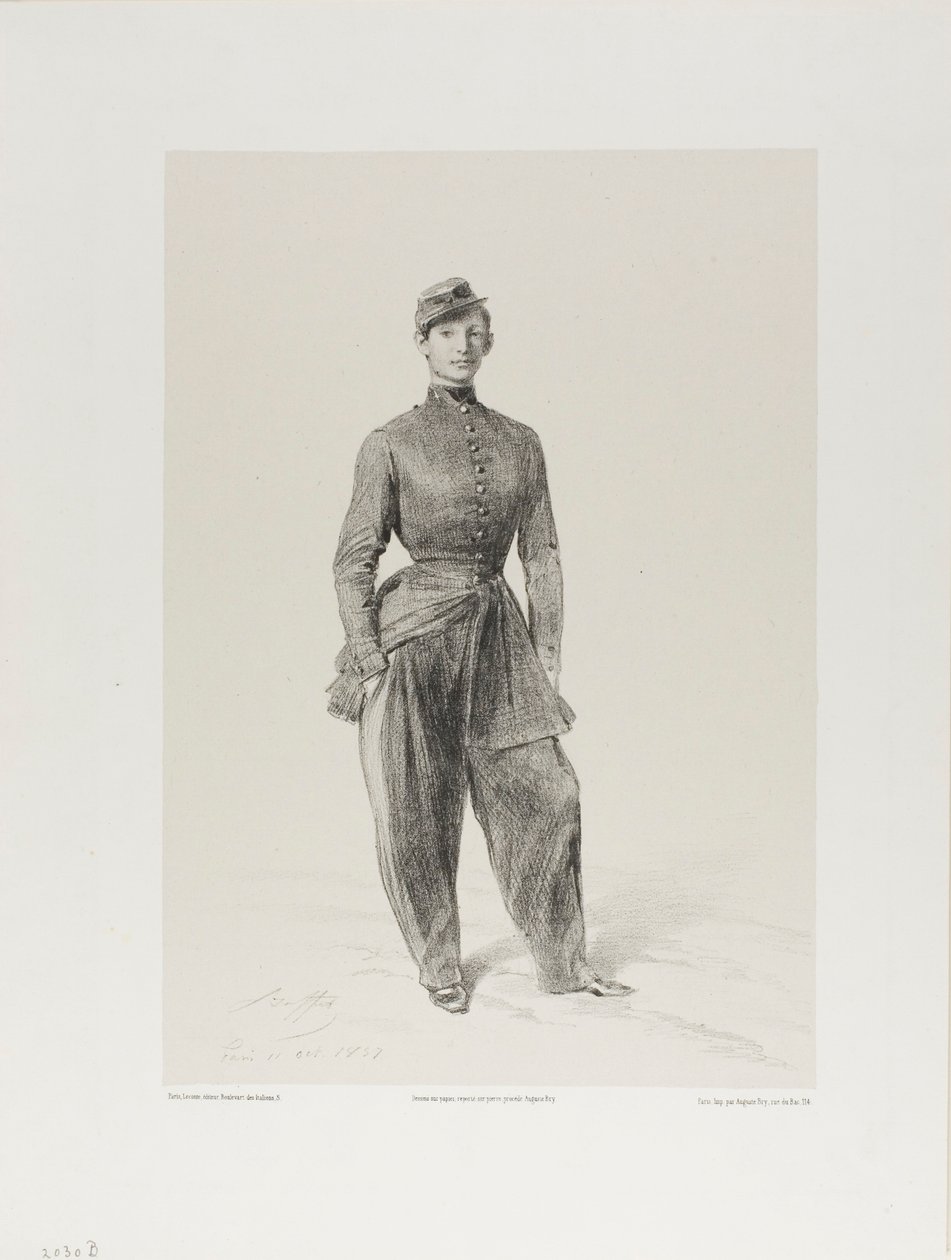 Portrait of Auguste Raffet by Denis-Auguste-Marie Raffet