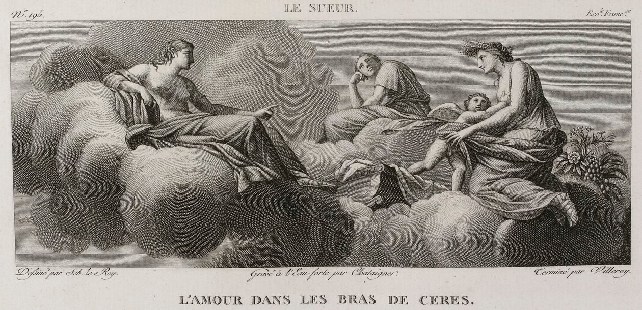 Love in the Arms of Ceres by Denis Sebastien Leroy
