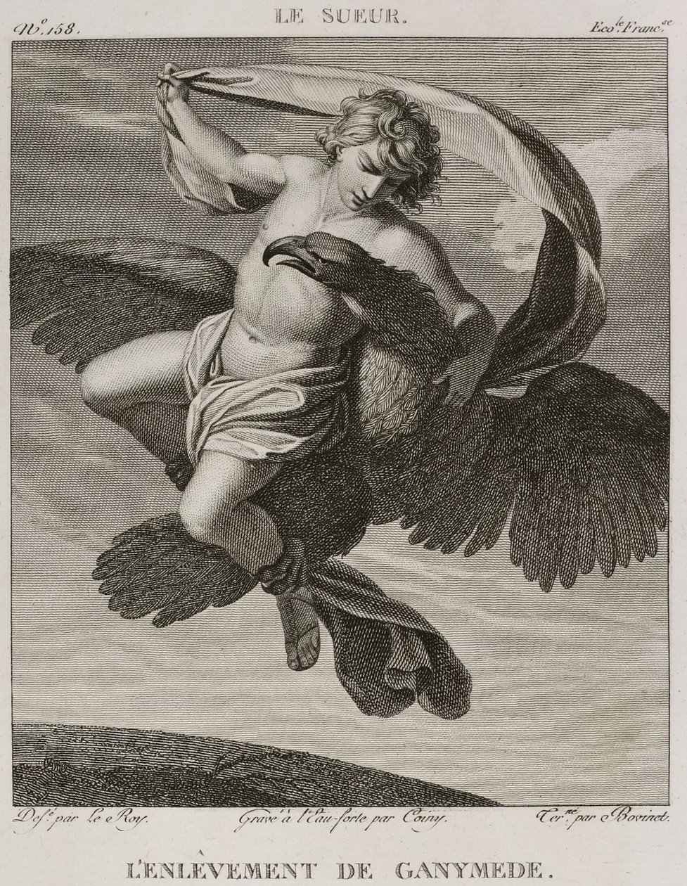 The Abduction of Ganymede by Denis Sebastien Leroy