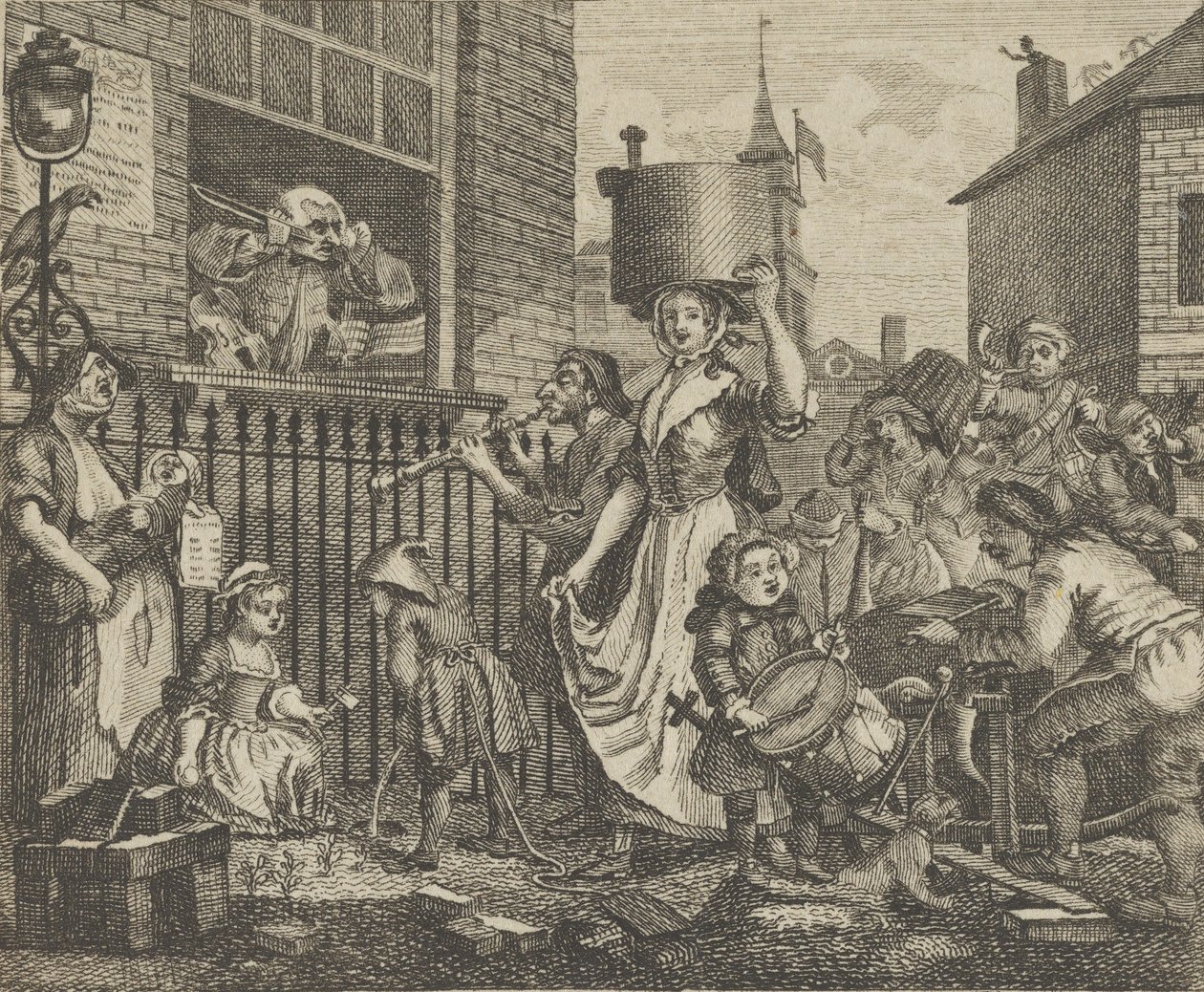 The Enraged Musician, ca. 1800 by Dent