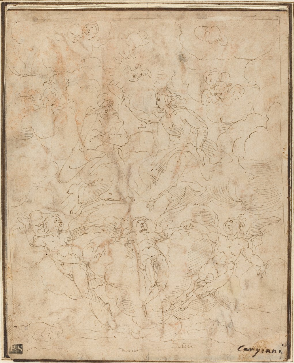 Coronation of the Virgin by Denys Calvaert