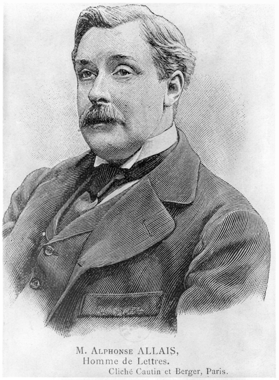 Alphonse Allais (1855-1905) by Desire Mathieu Quesnel