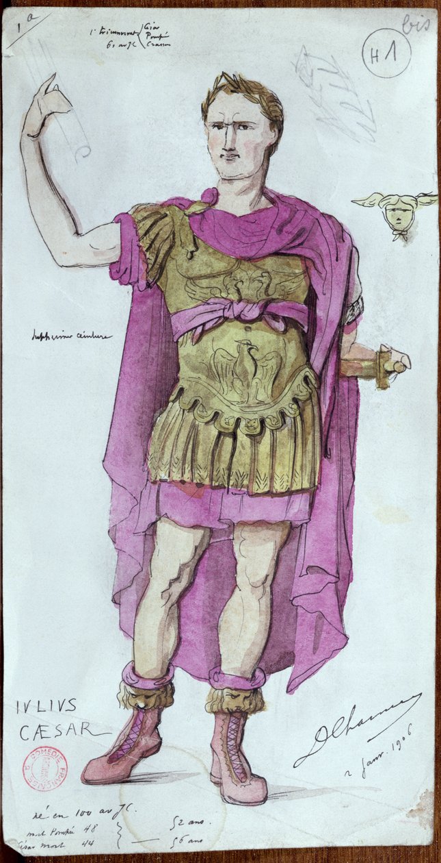 Costume design for Julius Caesar from 