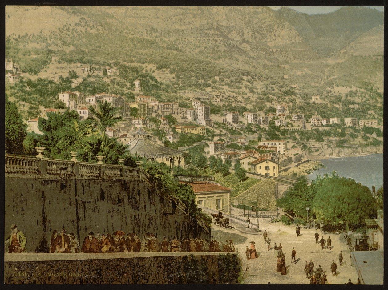 General View, Monte Carlo, Riviera, Monaco by Detroit Publishing Co.