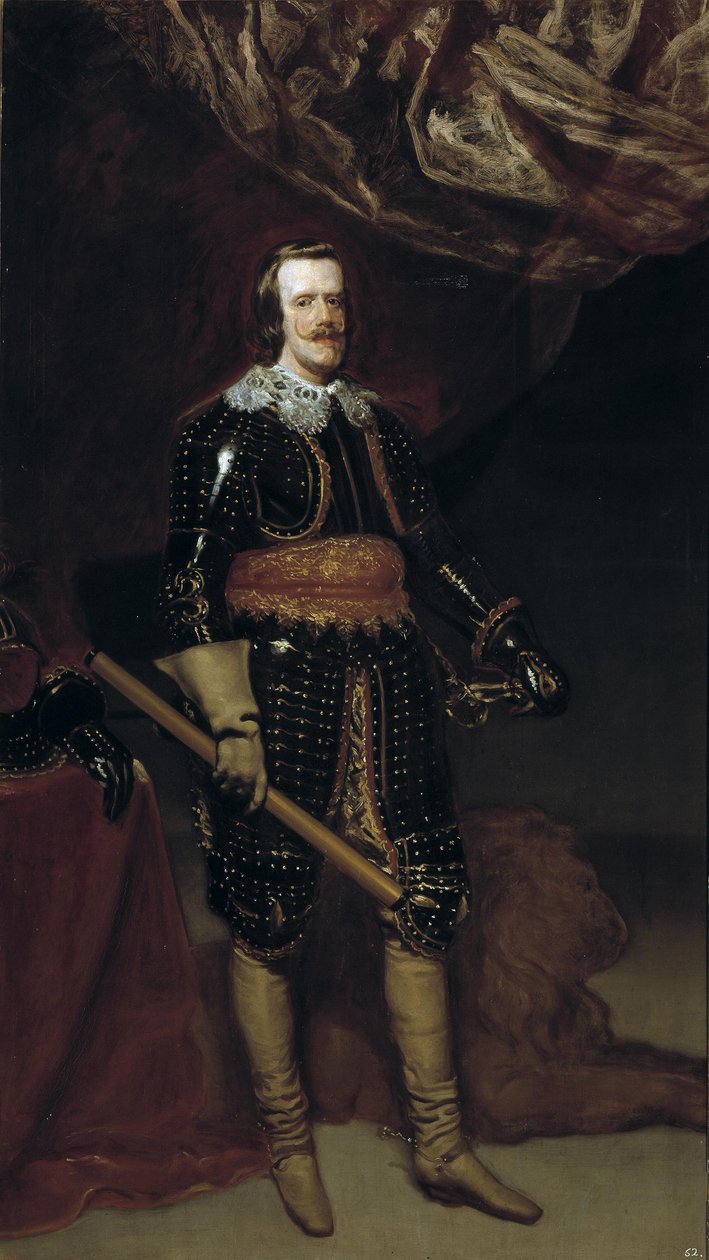 Philip IV with a Lion by Diego Velázquez