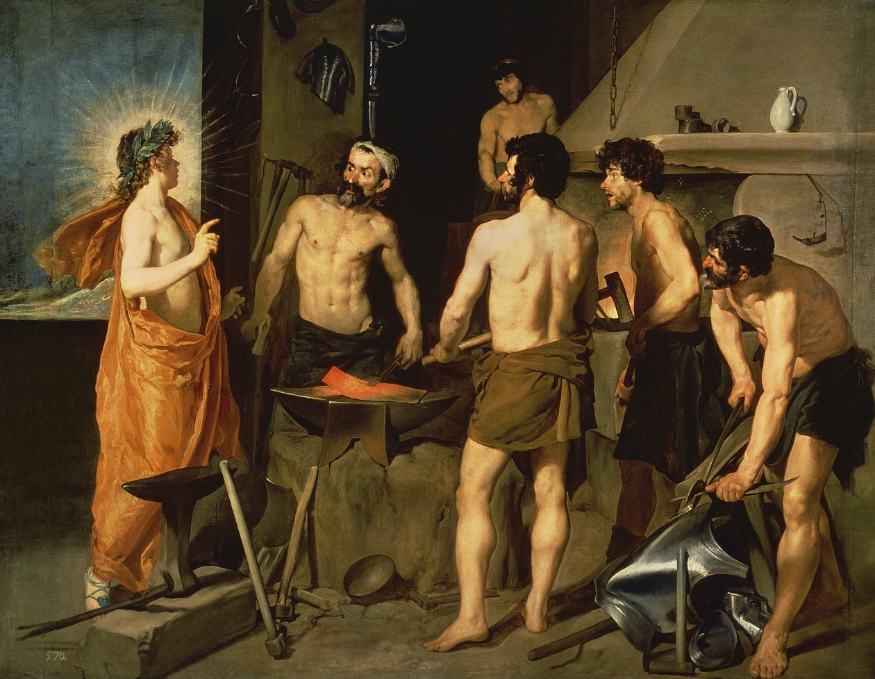 The Forge of Vulcan by Diego Velázquez