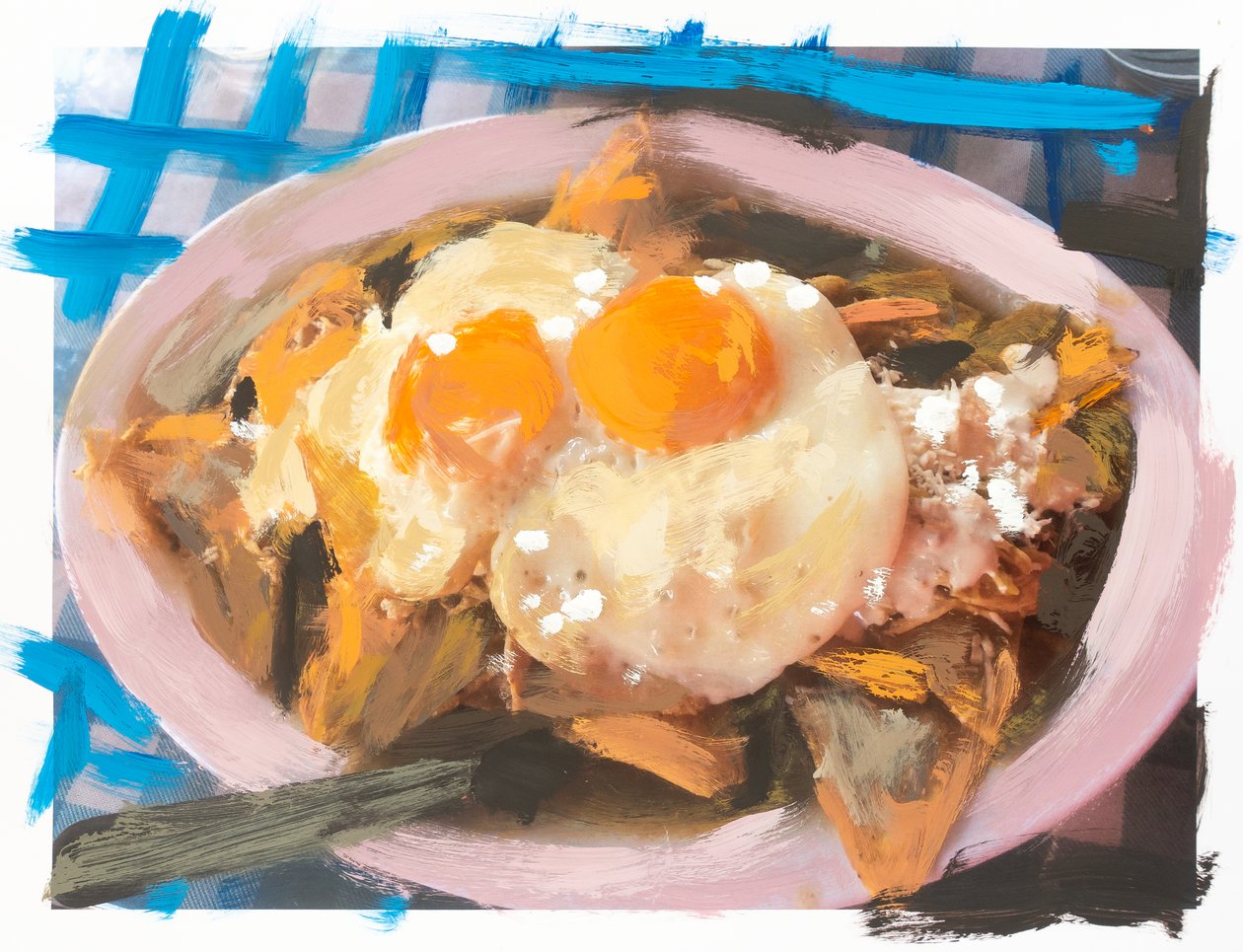 Chilaquiles with Chicken and Egg, 2018 by Diego Beyro
