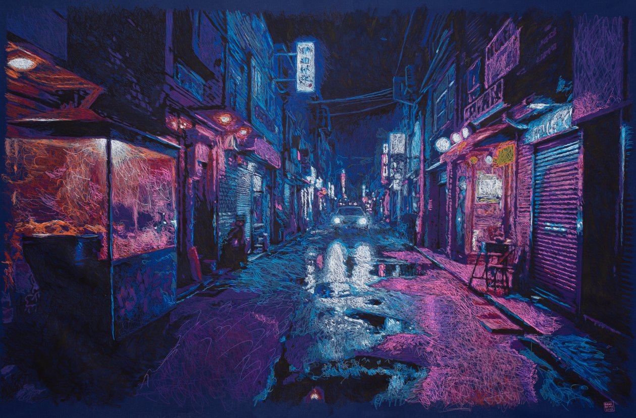 Returning to the Hostel in HK, 2025 by Diego Beyro