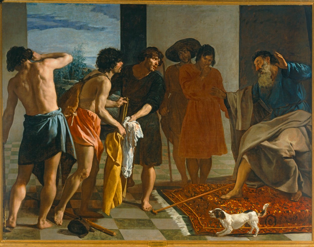 Joseph's Coat Brought by His Brothers