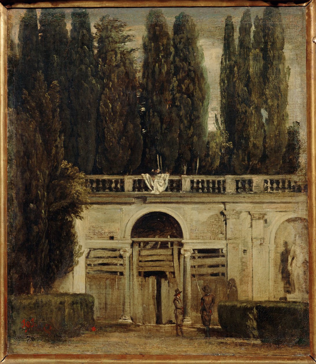 The Medici Gardens in Rome by Diego Rodriguez de Silva y Velazquez