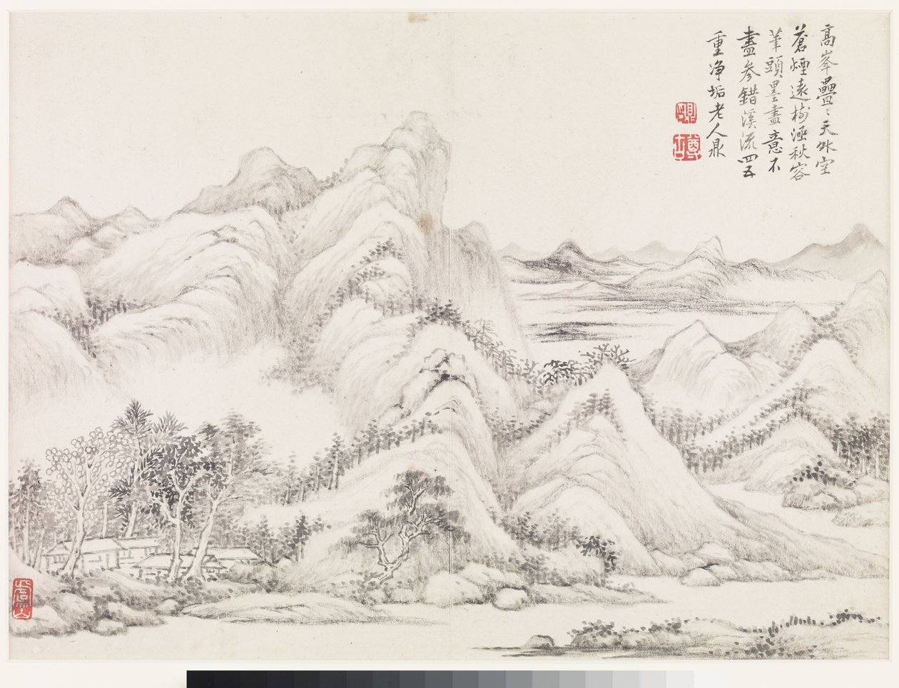 Landscapes After Past Masters by Ding Huang