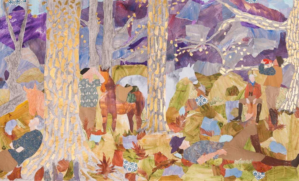 Siesta on the Grass, Pyrenees by Dione Verulam