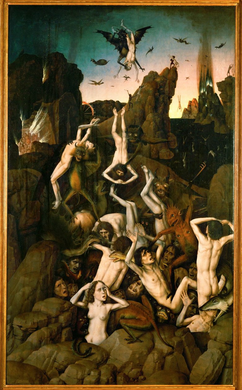 The Fall of the Damned by Dirck Bouts