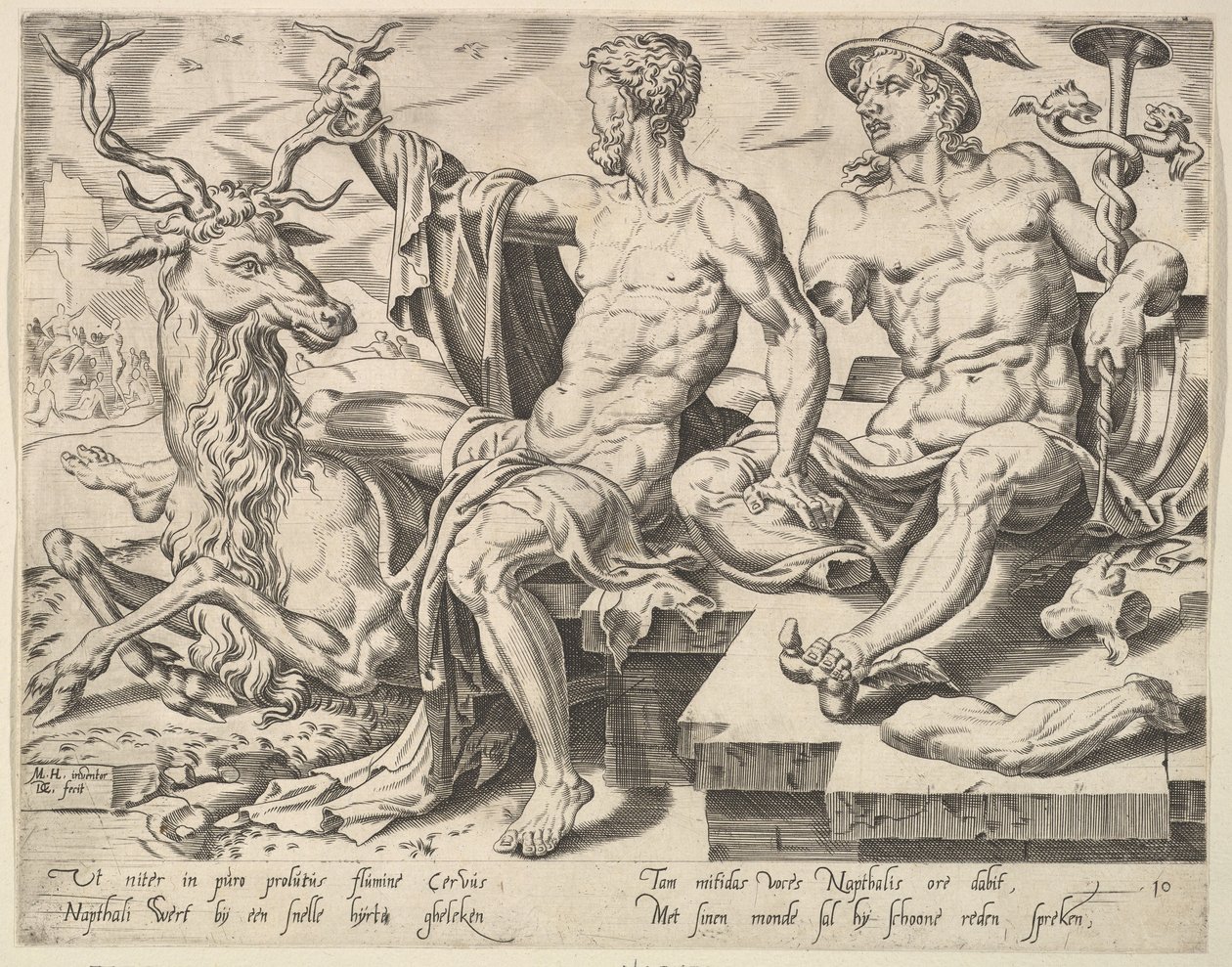 Naphtali, from the series The Twelve Patriarchs by Dirck Volkertsen Coornhert