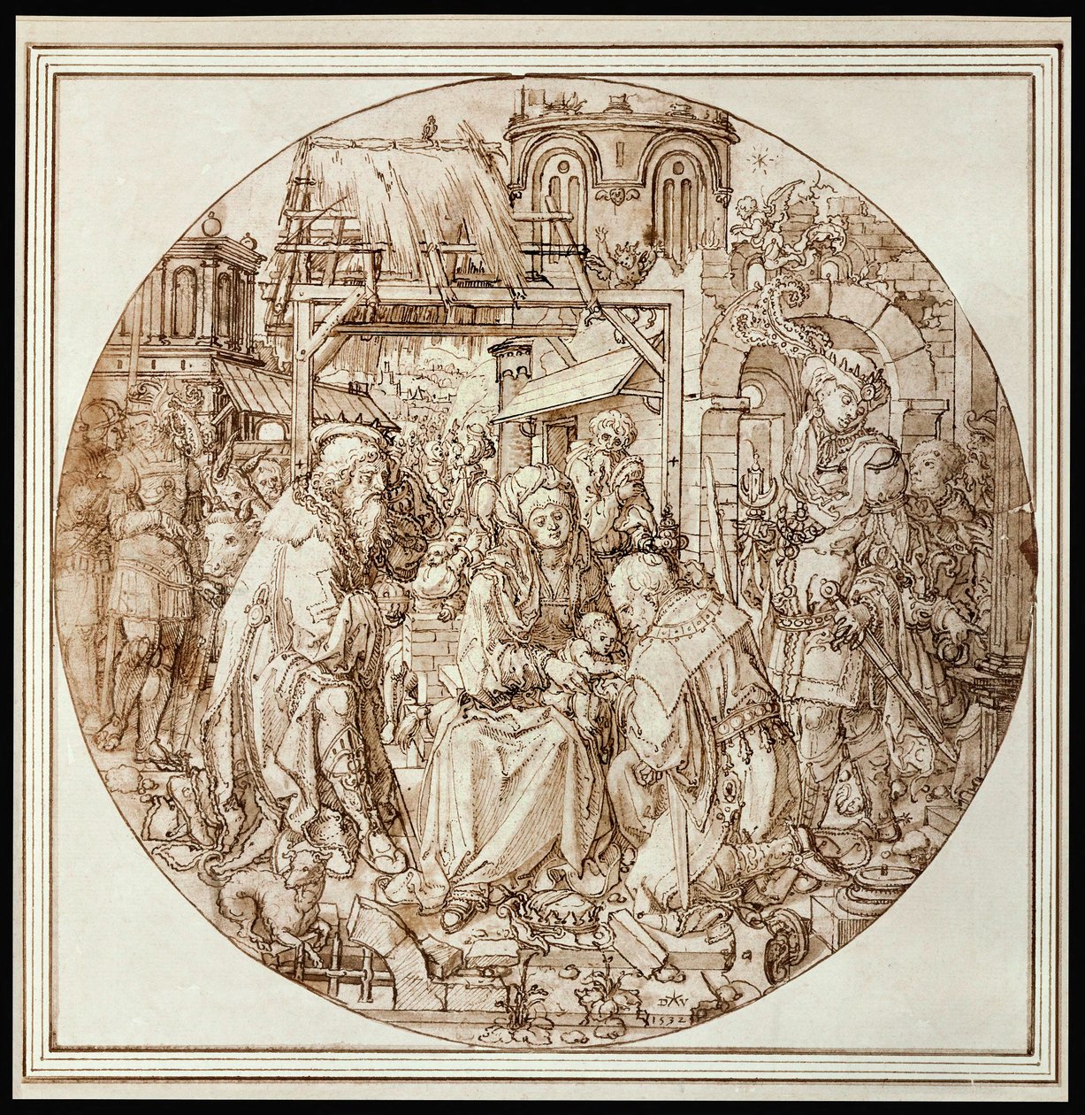 The Adoration of the Magi by Dirk Jacobsz Vellert