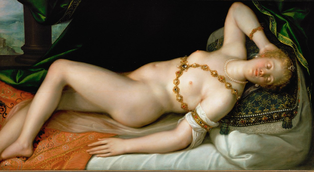 Sleeping Venus by Dirk de Quade van Ravesteyn
