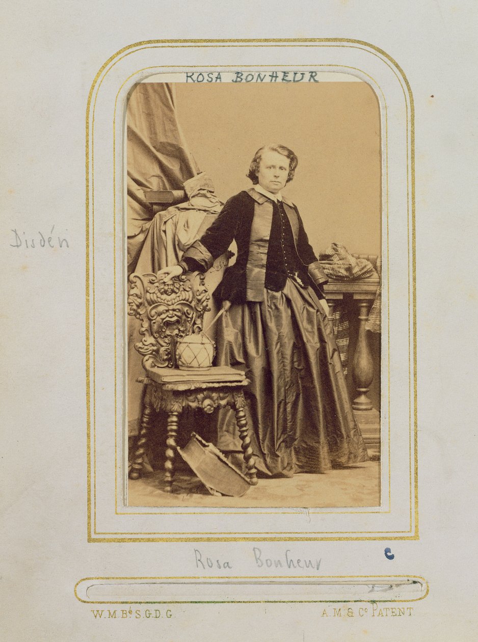 Portrait of Rosa Bonheur (1822-99) by Disden
